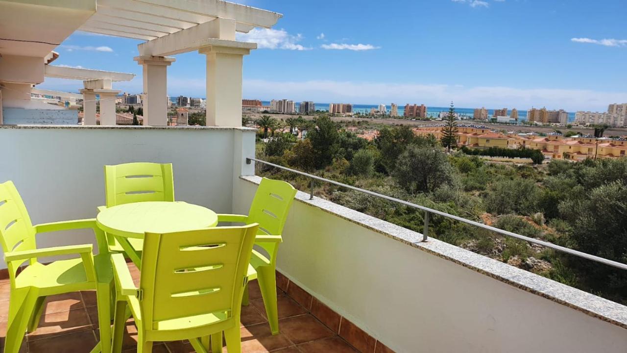 הוילה Peñíscola Cala House II Luminoso Adosado Con Vistas,Piscina Comunitaria Y Parking Incluido מראה חיצוני תמונה